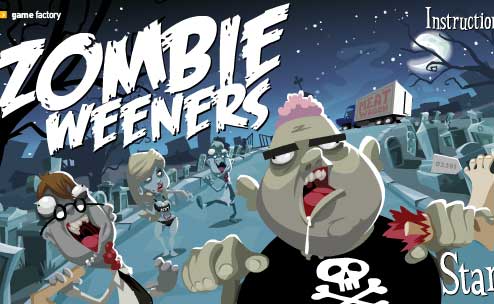 Click to play Zombie Weeners